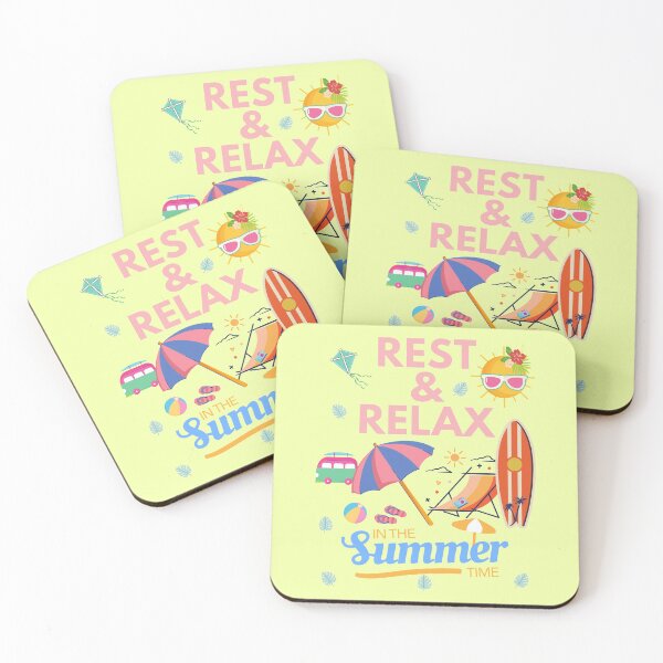 Item preview, REST & RELAX in the Summer... designed and sold by MumzieMakes.
