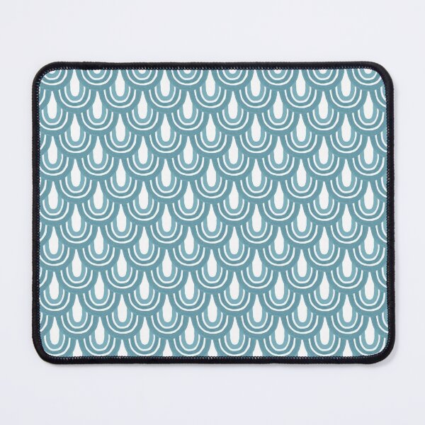 Item preview, Stormy Blue Scallops designed and sold by CircusCreative.