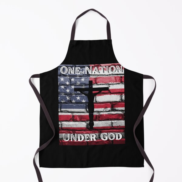 Item preview, One Nation Under God - Jesus on the Cross - American Flag - Original by Boo-da-chay designed and sold by Boo-da-chay.