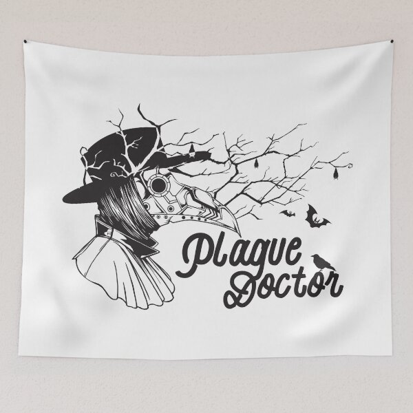 Item preview, Plague Doctor black designed and sold by 397HOUSE Your happy time.