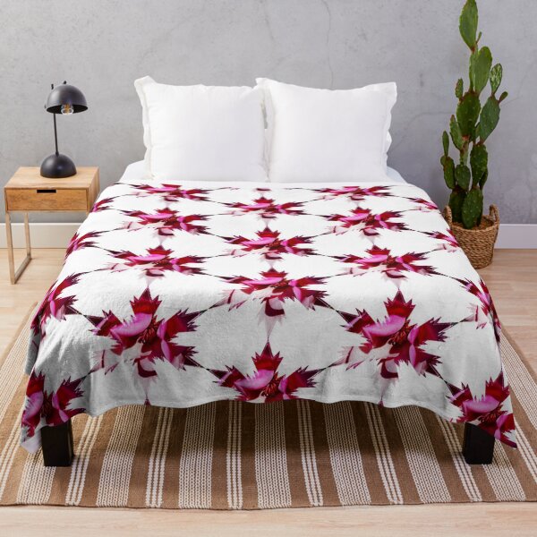 Item preview, Xmas Snowflakes Red Pink rose petals Star by Iritof designed and sold by iritof.