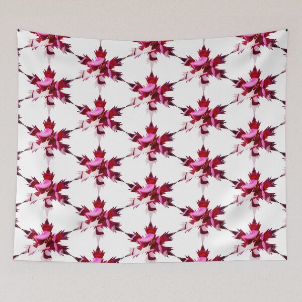 Item preview, Xmas Snowflakes Red Pink rose petals Star by Iritof designed and sold by iritof.