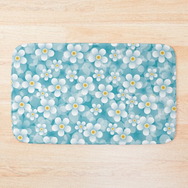 Item preview, Blooming Blue Color Wild Daisy Flowers Make Life Beautiful.  designed and sold by monodesigns.
