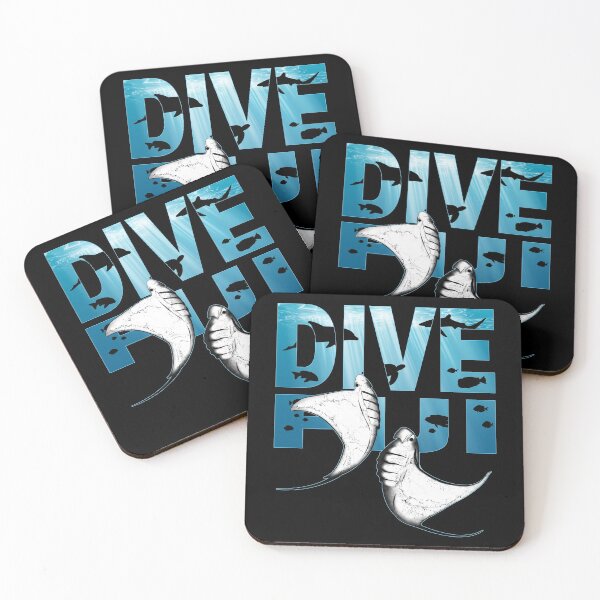 Item preview, Manta Rays Fiji designed and sold by NicGrayGraphic.