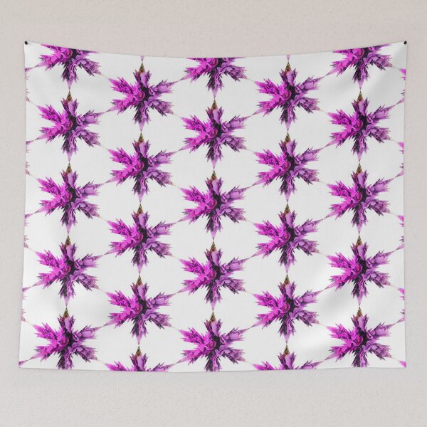 Item preview, Xmas Snowflakes Pink rose petals Star by Iritof designed and sold by iritof.
