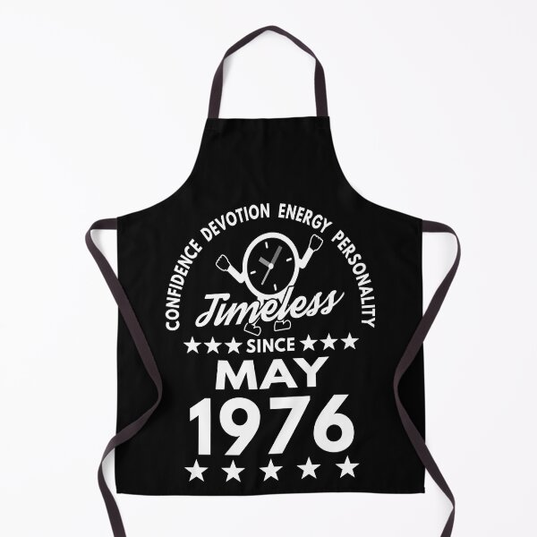 Item preview, May Birthday Timeless Person -1976 - White Text designed and sold by MoonsmileProd.
