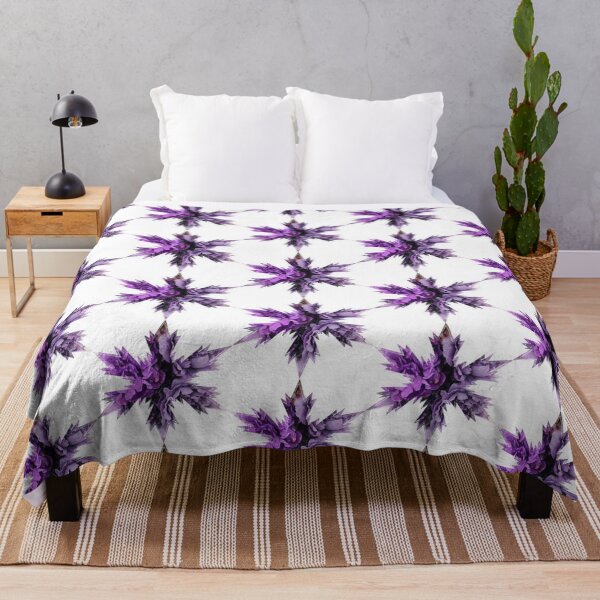 Item preview, Xmas Snowflakes Star Lavander rose petals by Iritof designed and sold by iritof.