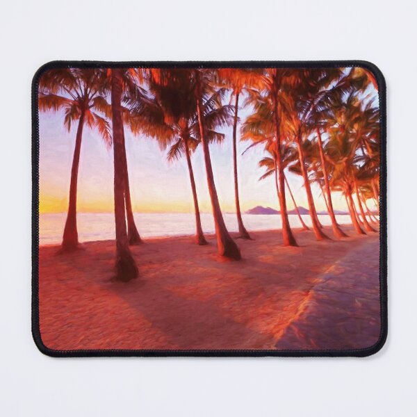Item preview, Sunrise on Palm Cove Beach Australia designed and sold by TheBubblyOscar.