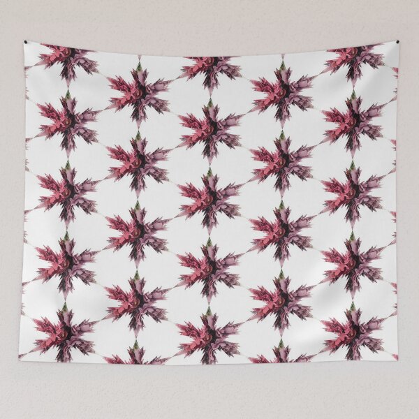 Item preview, Xmas Snowflakes Star antique rose petals  by Iritof designed and sold by iritof.