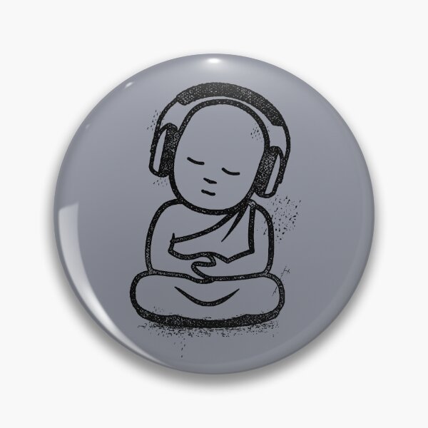 Item preview, Buddha Headphones - Buddhist Monk DJ designed and sold by propellerhead.