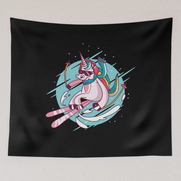 Item preview, Cute Ski Unicorn Funny Outdoor Skier designed and sold by Dressed For  Duty.