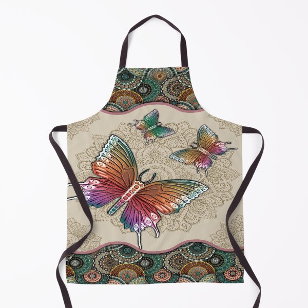 Item preview, Butterfly Vintage Mandala designed and sold by AlysaWithArt.