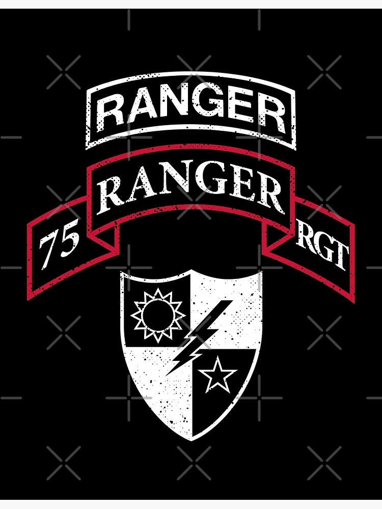 Discover 75th Ranger Regiment Sua Sponte Premium Matte Vertical Poster