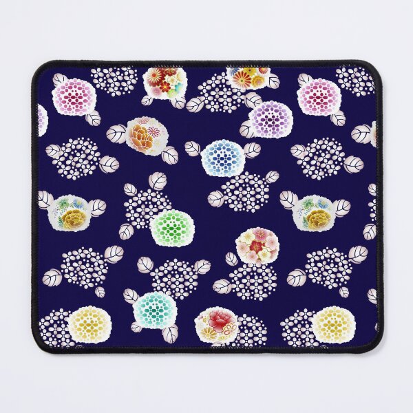 Item preview, Japanese Pattern WAGARA of AJISAI  - Colorful Japanese Hydrangeas designed and sold by monodesigns.