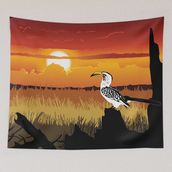 Item preview, Southern Yellow-Billed Hornbill designed and sold by Chan-Arts.