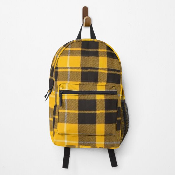 Item preview, Yellow Plaid Black Plaid designed and sold by BakaDoodles.