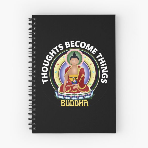 Item preview, Thoughts Become Things Zen Buddha Round designed and sold by RGRamsey.