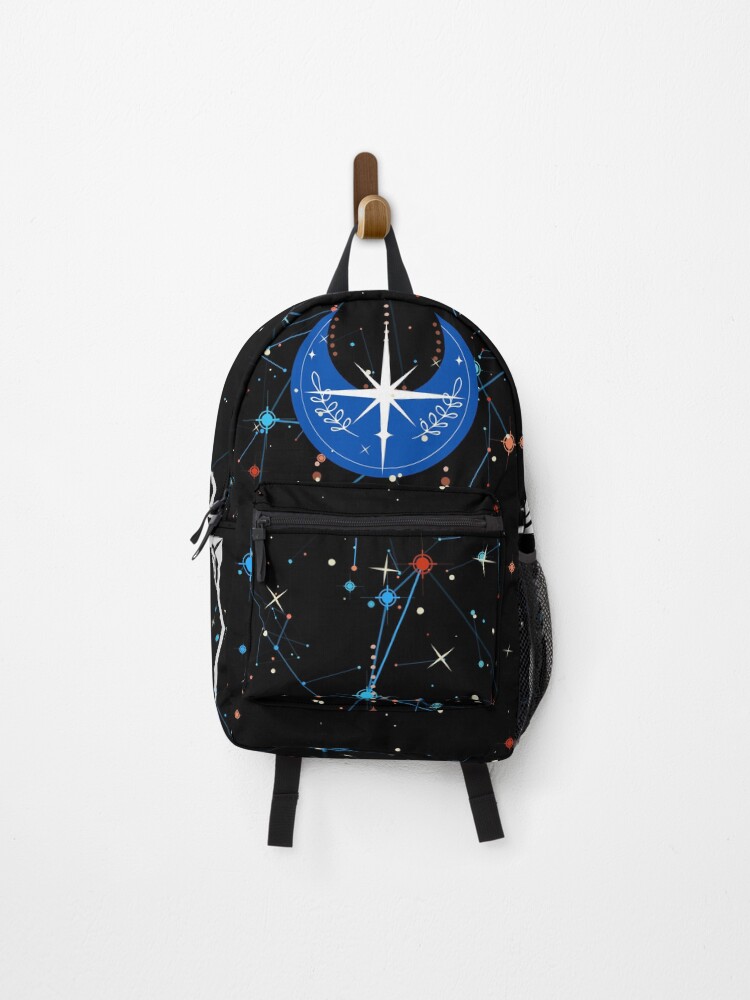 Thumbnail 1 of 3, Backpack, Star Map designed and sold by Rumrabbit82.