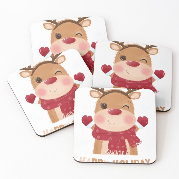 Item preview, Adorable Reindeer, happy holiday designed and sold by diip.