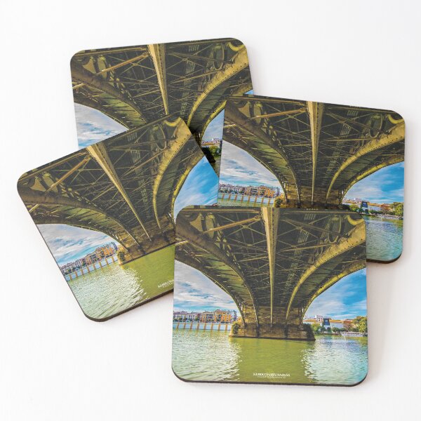 Item preview, Under the Bridge Triana Sevilla Guadalquivir Colors designed and sold by Sevillanism.