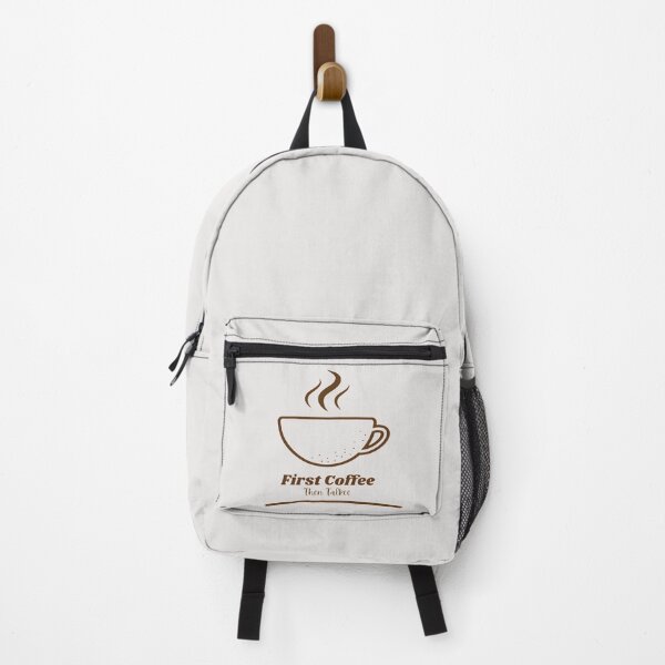 Item preview, First Coffee Then Talkee designed and sold by Designprovider.