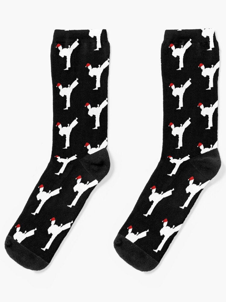 Karate Christmas Martial Arts Judo Socks for Sale by playloud