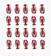 Lobster Seafood Funny Photographic Print