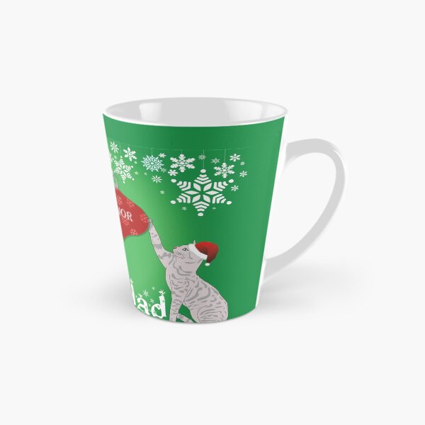 Item preview, Navidad Gato Esperanza Bendiciones Amor Feliz Navidad designed and sold by PinkPandaDesign.