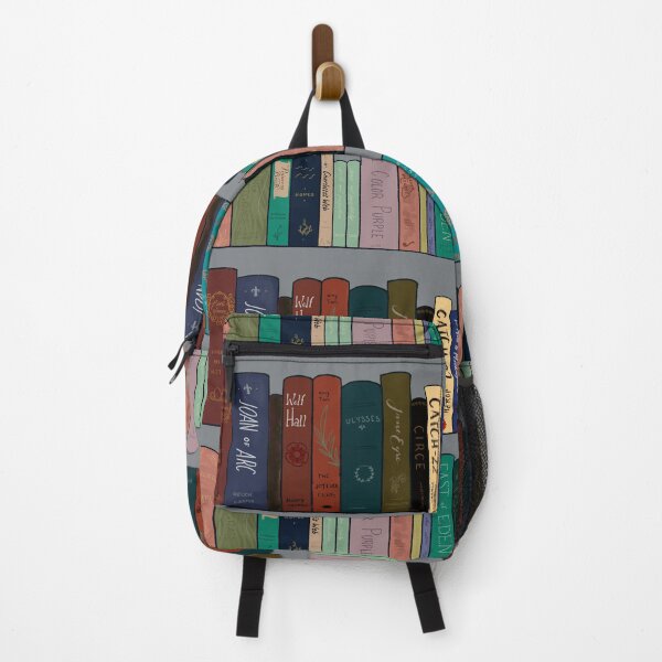 Item preview, Colorful Bookshelf Books pattern designed and sold by Ginger-ginseng.