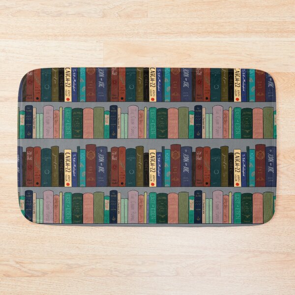 Item preview, Colorful Bookshelf Books pattern designed and sold by Ginger-ginseng.