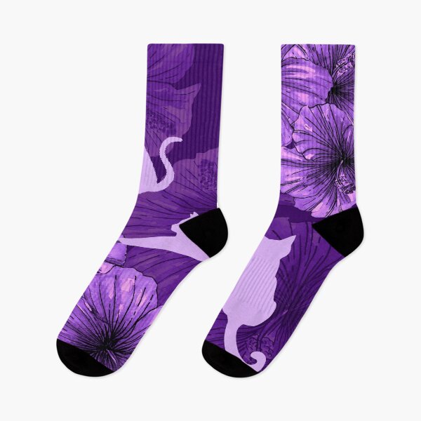 Item preview, Cat With Hibiscus Tropical designed and sold by JaskolArt.