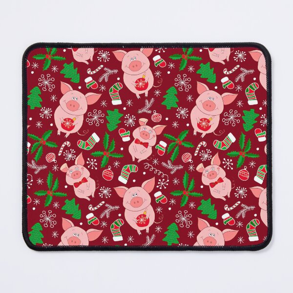 Item preview, Funny Pig Christmas designed and sold by JaskolArt.
