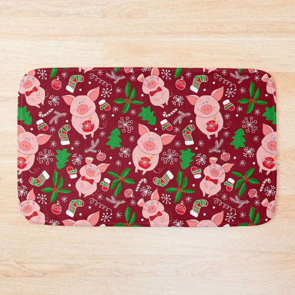 Item preview, Funny Pig Christmas designed and sold by JaskolArt.