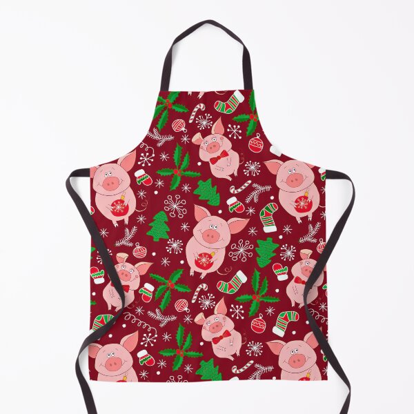Item preview, Funny Pig Christmas designed and sold by JaskolArt.