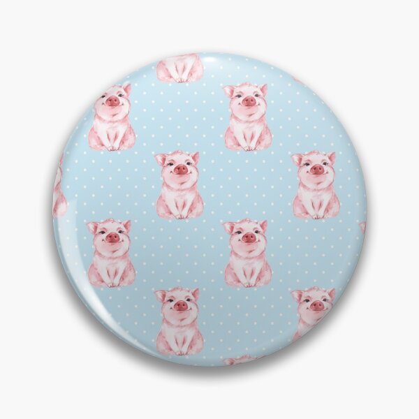 Item preview, Pig Watercolor Seamless designed and sold by JaskolArt.