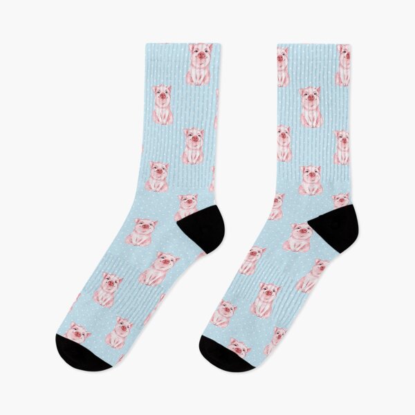 Item preview, Pig Watercolor Seamless designed and sold by JaskolArt.