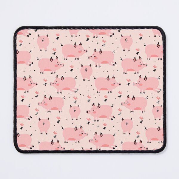 Item preview, Pig Pink Floral designed and sold by JaskolArt.
