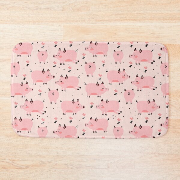 Item preview, Pig Pink Floral  designed and sold by JaskolArt.