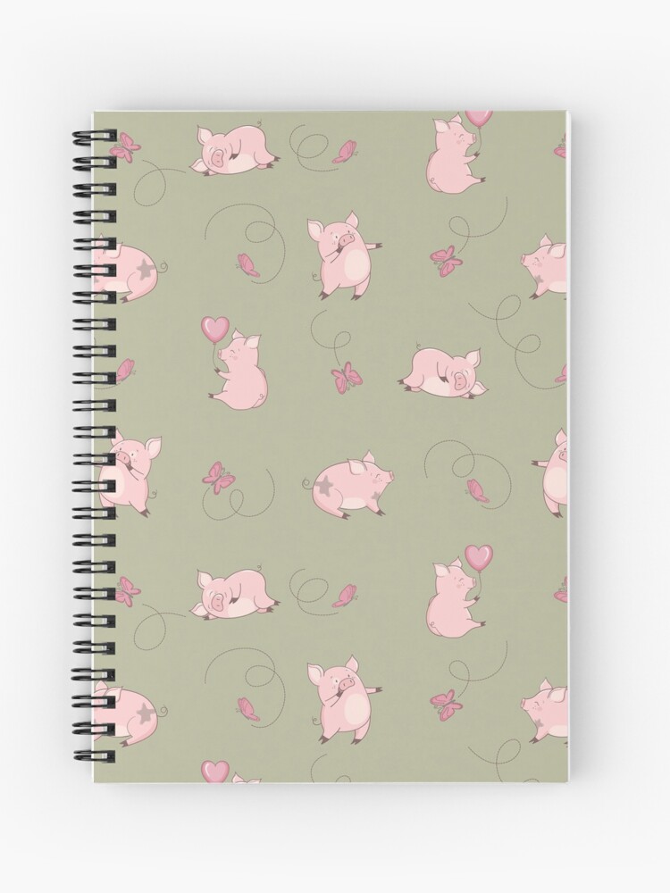 Pink Pig : Spiral Sketchbooks