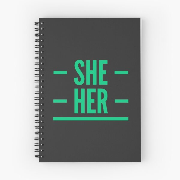 Item preview, She/Her Pronouns designed and sold by Vira Magnus Layton.