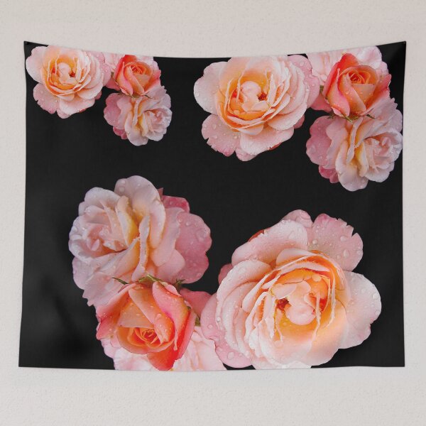Item preview, Pink And White Roses Pattern designed and sold by PinkPandaDesign.