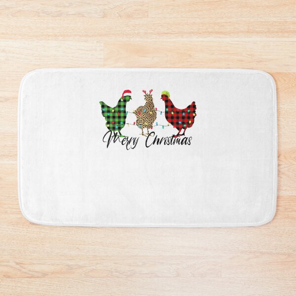 Item preview, Funny Chicken Merry Christmas Bleached designed and sold by RyanOlverStore.