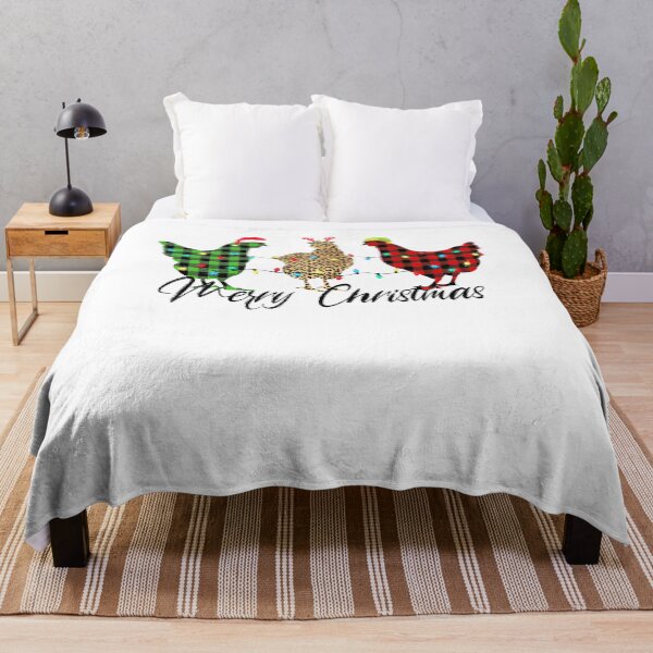 Item preview, Funny Chicken Merry Christmas Bleached designed and sold by RyanOlverStore.