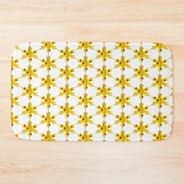 Item preview, Snowflakes Star Yellow Sun flowers by Iritof designed and sold by iritof.