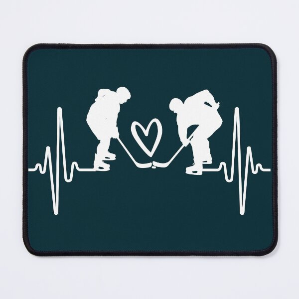 Item preview, Ice Hockey Heartbeat Line Pulse designed and sold by ramazis.
