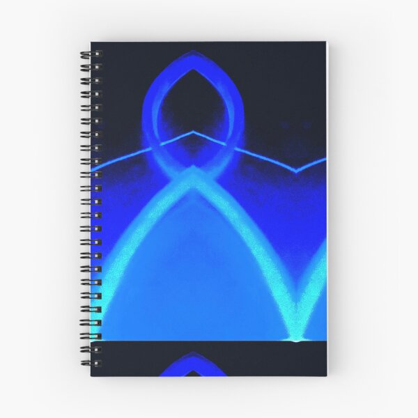 Item preview, Neon Blue Looping Design designed and sold by TM Art.