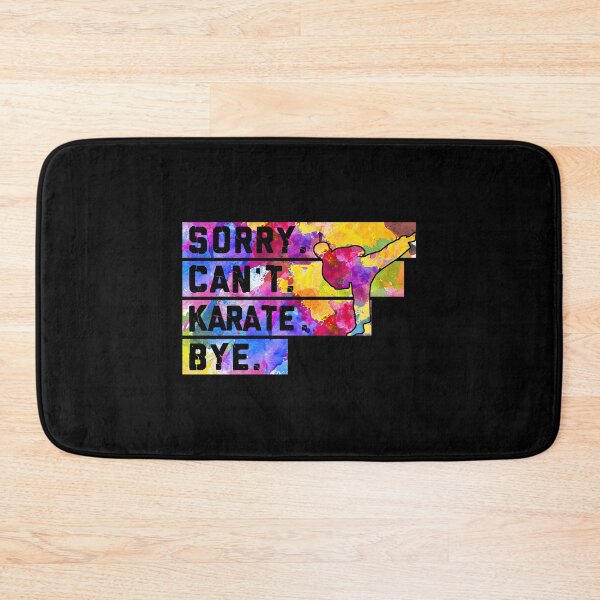 Item preview, Karate Sorry I Can't Watercolor Art designed and sold by JaskolArt.