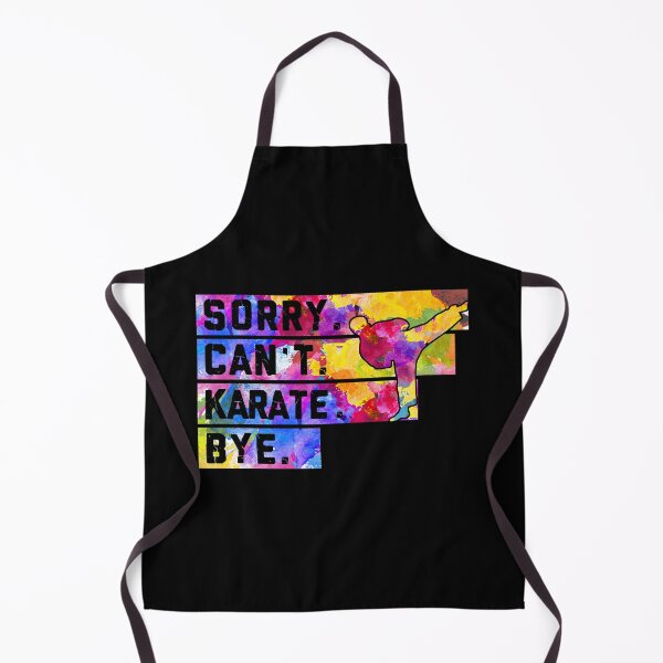 Item preview, Karate Sorry I Can't Watercolor Art designed and sold by JaskolArt.