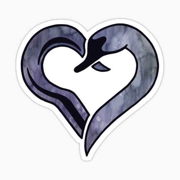 Captain Swan - Dark Hook & Swan Sticker