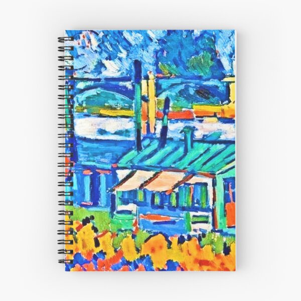 Item preview,   Châtou Bridge, 1906, by Maurice de Vlamnick, (digitally enhanced by WatermarkNZ Press) (Enhanced version) designed and sold by CristalleLisa.